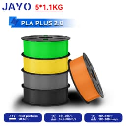 JAYO 5.5KG 3D PETG / High Speed Matte PETG / PLA Classic Printer Filament 1.75mm 3D Printer Filament Neatly Wound PETG for 3D