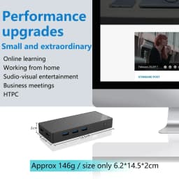 BitPC ZX05 Twin Lake N150 Mini PC Stick DDR5 12GB 256GB NVME SSD WIFI BT5.2 Windows 11 pro 4K 1000M Desktop Gaming Computer