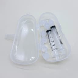10ML Baby Nasal Syringe Set with 5 Silicone Heads Baby Nasal Aspirator Qucik Syringe Nose Cleaner Rinsing Tools for Infant Kids