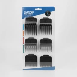 NEW 6Pcs Limit Comb With Magnetism For Wahl Hair Cutting Machine Black Hair Clipper Guards Hair Salon Pro Cutting Guide Combs