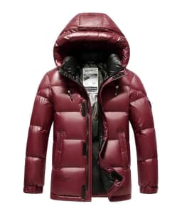 2026 new arrival winter jacket sill-like cotton jackets men,mens fashion thicken warm parkas waterproof coat male size M-4XL