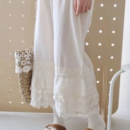 Women's Y2K Loose Fit Bloomers Cropped Pants Drawstring High Waist Floral Lace Patchwork Calf-Length Wide Leg Trousers