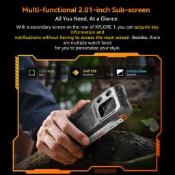 Blackview XPLORE 1 [EU Charger Not Included]  5G  48 GB (16+32GB）+ 512GB Rugged Smartphone 20000mAh 45W  6.78'' 2.4K Android 15