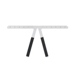 1pcs Metal Eyebrow Tattoo Stencil Ruler Microblading Tattoo Positioning Measure Template Eye Brow Permanent Makeup Tools