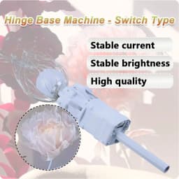 Petal Opener Complete Set With Light Disassembly Accessories Artificial Flower Automatic Open Closing Motor