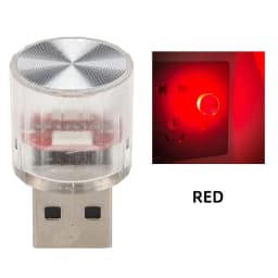 1x Night Light LED Interior Lights USB Mini Interior Ambient Lighting Decorative Lamp Indoor Lighting RGB for Bedroom Car Office