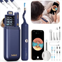 2025 New Bebird Earsight Plus I35R Ear Wax Removal Tool Camera Cleaner Kit- HD Wireless Flexible Otoscope, Pain-Free Ear Tweezer