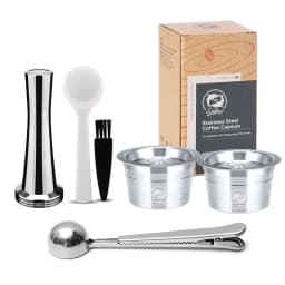Reusable Capsule For 3 Hearts Modo Lov Tchibo Cafissimo K fee Caffitaly Classic Coffee Maker Refillable Filters Pod Accessories