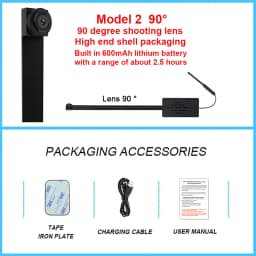 4K Home DIY Wireless WiFi 2.0MP Camera Supports Real-Time Live Broadcast via Smartphone App. 1080P Image Quality. 3 Models Avail