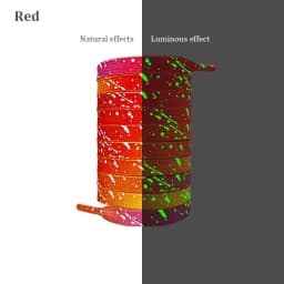 Flat Luminous Shoelaces for Sneakers Fluorescent Glow-in-the-dark Printing Cashew Flower Splash Ink Shoe Laces for Woman Man