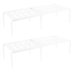 Extendable Kitchen Cabinet Organizer Shelf Food Seasoning Tableware Storage Rack Space Saving Rack Closet Organizer Holders