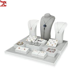 Jewelry Display Stand Set Shooting Stall Props Necklace Bracelet Display Table Paint Jewelry Display Table