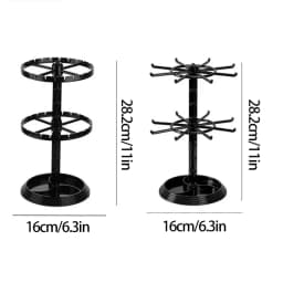 Rotatable Jewelry Display Rack High-End Earring Necklace Bracelet Display Stand For Suspension type Jewelry Support Exhibition
