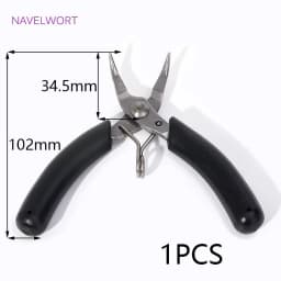 Jewelry Pliers Tools Needlework Wire Cutting Pliers Stainless Round Nose Pliers For DIY Handmade Beading Jewelry Making Tool