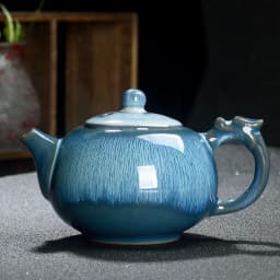 Exquisite Star Glaze Teapot 200ml Ceramic Kung Fu Tea Pot Puer Tea Pot 180ml Cup Set Heated Kettle Kettle Teeware Teware Teapot