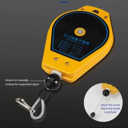 Industrial Dust-Free Grade Spring Balancer 0.5-5kg Hanging Tools Portable Telescoping Spring Balancer For Electric Screwdrivers