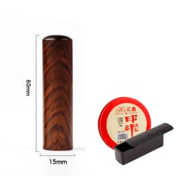 Hanko Stamp for Wood Custom Name Stamp Seal for Calligraphy English Chinese Logo Hand Account Chop Personal Gift Seal