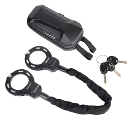 Bicycle Lock Thickened Metal Anti-Theft Chain Lock Outdoor Bicycles Electric Vehicles Mountain Bike Scooter Protection Lock
