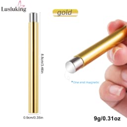 1PC Cat Eye Nail Magnetic Stick Cylindrical Magnet for Cat Eye UV Gel Polish Snowlight Glitter Effect Tools Manicure Design Tool