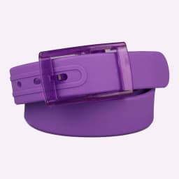 High Quality Unisex Silicone Pin Buckle Belt Candy Colorful Metal-free Anti-allergic Plastic Trouser Belts for Men and Women