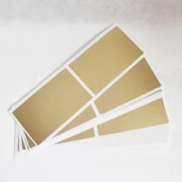 35*58mm 50pcs Silver Gold Adhesive SCRATCH OFF Stickers For DIY Password Hand Made Scratched Stripe Card Film
