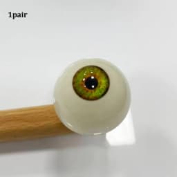 1pair 20mm Acrylic Fake Eyes Eyeballs with 3 Dimensional Fitting Eye 10 Styles Silicone Doll Simulation Eyeballs