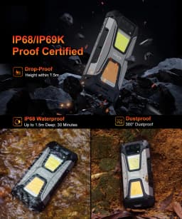 Unihertz 8849 Tank 2 PRO Rugged Smartphone Android 14 with Projector 24GB 512GB Mobile Phone 23800mAh 120W charger 6.79" Display 120HZ Phone