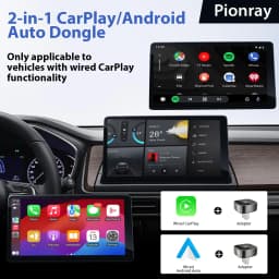 2026 Pionray Upgraded Wireless CarPlay Adapter Stable Transmission No Delay Convert Wired CarPlay to Wireless CarPlay