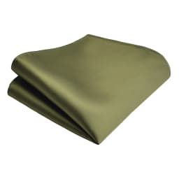 Ricnais Classic Silk Waterproof Handkerchiefs Solid 25cm*25cm Hanky Green Red Gold Pocket Square For Man Wedding Business Party