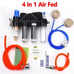 High Quality 6800 Air-Supply Full-Face Mask Gas 4in1 Industrial Respirator System Mask Multifunctional Respirator