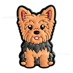 Cute New Dog Shoe Flower Hole Shoe Accessory Detachable PVC Soft Rubber Shoe Buckle Golden Retriever  Samoyed Shoes Charm