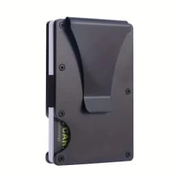 Aluminum Alloy Card Holder Ultra Thin RFID Blocking Metal Wallet Anti Theft Credit Card Clip Portable Business Storage Case