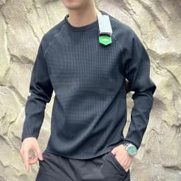 AMASSRUVE Lightweight Breathable Quick Dry Long Sleeve T-Shirt Hoodie Unisex Autumn Winter Casual Wear Polyester Fiber round ...