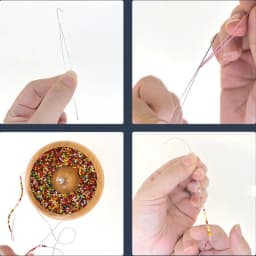 Bead Loader Beading Spinner Quickly Beading Bowl for DIY Seed Beads Waist Beads Bracelets Spin Beading Bowl Bead Spinner