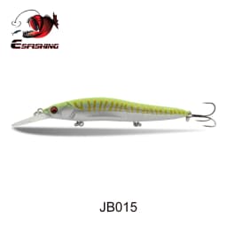 ESFISHING Jerkbait Minnow Lure 11cm 14g Dive 0-2.2m Floating Leurre Souple Hard Bait Peche Fishing for Perch Pike Bass