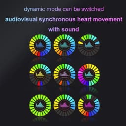 RGB Car Perfume Music Rhythm Sync Pickup Lamp Aroma Diffuser Auto Interior Rgb Ambient Lighting Car Aromatherapy Light
