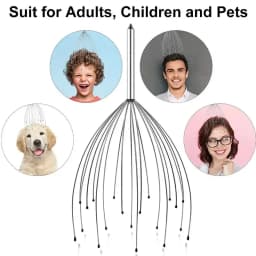 Scalp Massagers With 12/20 Claws Handheld Head Massage Scratcher For Deep Relaxation Hair Stimulation And Stress Relief Massage