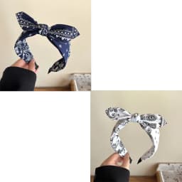 1/2pcs Elegant Fabric Wide Cashew Print Headband for Woman Bohemian Style Daily Wear Hair Band Fashion Girl Wash Face Hair Hoop