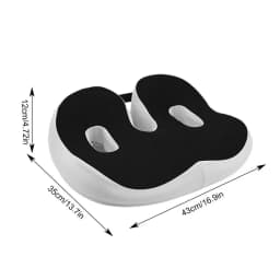 Cushion Non Slip Orthopedic Memory Foam Prostate Cushion for Tailbone Sciaticaback Pain Relief Comfort Chair Car Seat