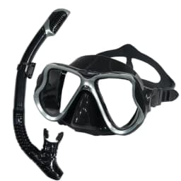 Diving Mask with Sports Camera Mount, Electroplated Tempered Glass, Silicone Strap, Safe and Comfortable Design