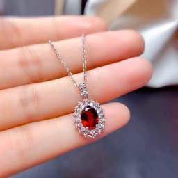 Big Bling Water Drop Pendant Real 925 Sterling Silver Long Chain Necklace for Women Fashion Jewelry Cute Statement Necklace