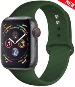Strap For Apple Watch band 45mm 44mm 41mm 42mm 40mm 49mm 38mm Silicone correa bracelet iWatch series 9 8 5 4 3 8 6 SE 7 Ultra