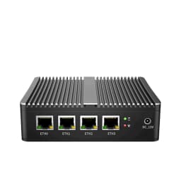 Fanless Soft Router Celeron J4125/J5005 Mini PC Quad Core 4x Intel i226 2.5G LAN HD VGA pfSense Firewall Appliance ESXI OPNsense
