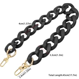 Purse Chain Acrylic Strap Bag Chains for Handbags Accessory Replacement Chain DIY Bags Decoration