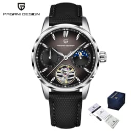 Pagani Design 2025 New 41MM Luxury Automatic Mechanical Men's Watch Stainless Steel 10bar Waterproof Pilot Watch reloj hombre
