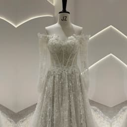 SL-9534 Customized SuLi Lace Wedding Dress For Women Brides Boho Robe De Mariee Long Sleeve Custom Made Wedding Gowns