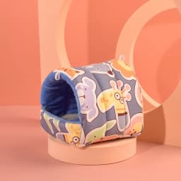 Cute Hamster Nest Small Animal Sleeping Bed Winter Warming Pad Ferret Hanging Cage Guinea Pig Hammock Pet Accessories