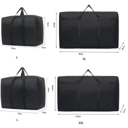 Super Large Capacity Travel Duffel Bag Foldable Luggage Travel Bag Waterproof Polyester Organizer Cloth Quilt Storage Bag