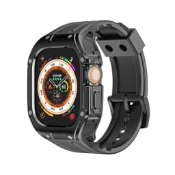 Case+Strap For Apple Watch Ultra 49mm Modification Kit For iWatch Series Ultra 2 49mm Steel Buckle Refit Mod Sports Watch Band