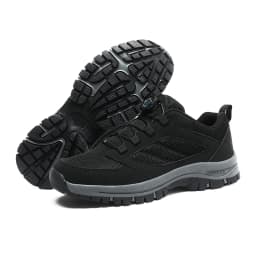 Men'S Large 39-48 Spring And Autumn Outdoor Sports Lace Rotating Buckle Comfortable Anti Slip Wear Resistant Hiking Shoes